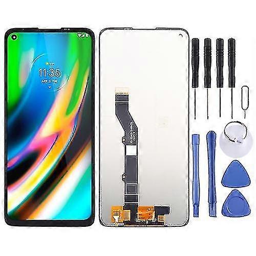 Tft écran LCD compatible avec Motorola Moto G9 Plus Xt2087-1 avec numériseur assemblage complet