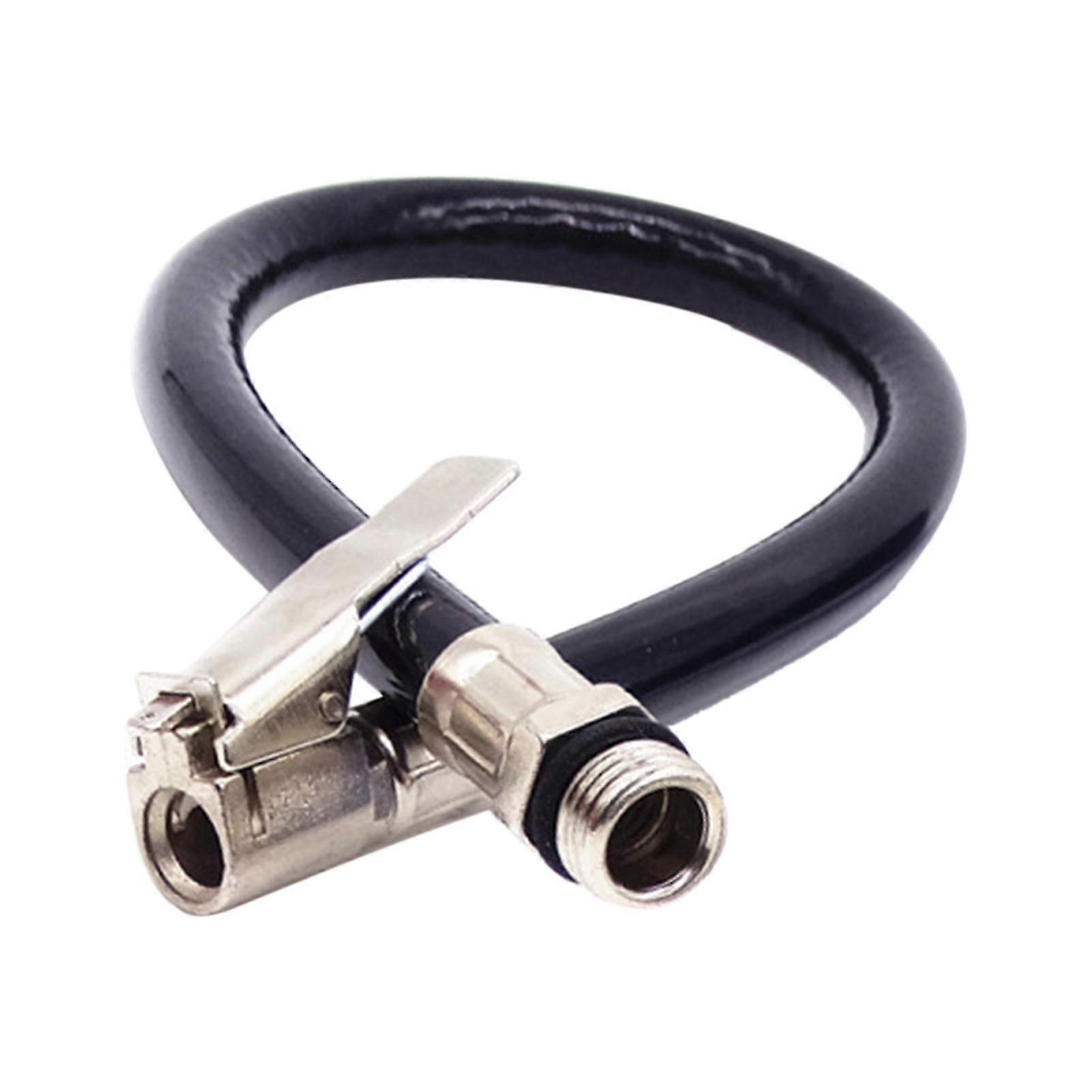 Campers Locking Air Chuck Adapter Flexible Tire Inflating Hose Extension Tube