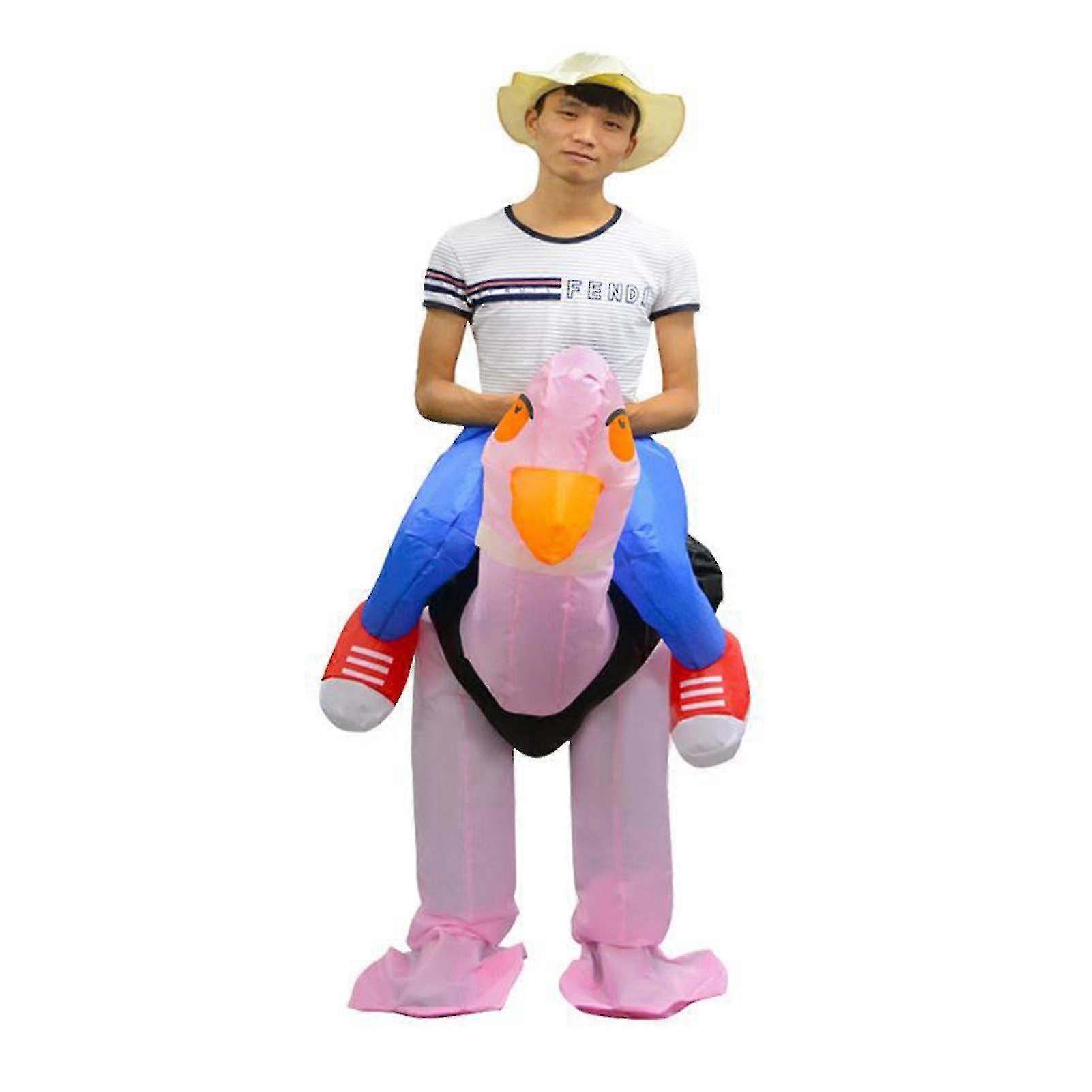 Flamingos/ostrichs/griffins Riding Inflatable Suit Stylish Role Playing Costumes For Activity Party Stage-Splendid