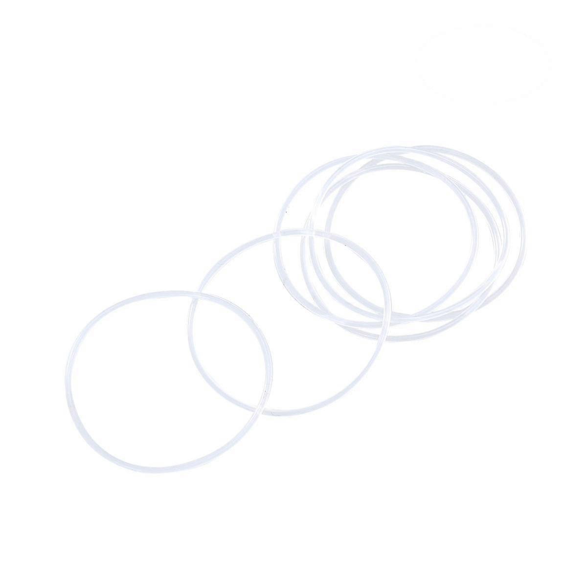 5 stuks siliconen rubberen afdichtringring met sterke afdichtingsprestaties