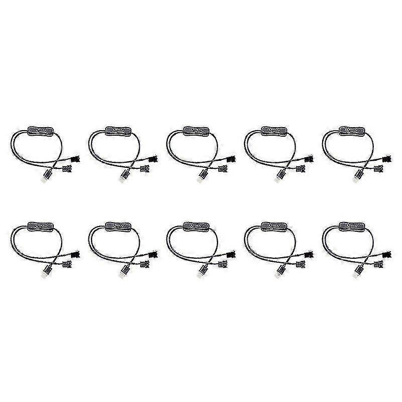 10pcs Usb To 4pin Switch Cable Computer Case Fan Cable-dt