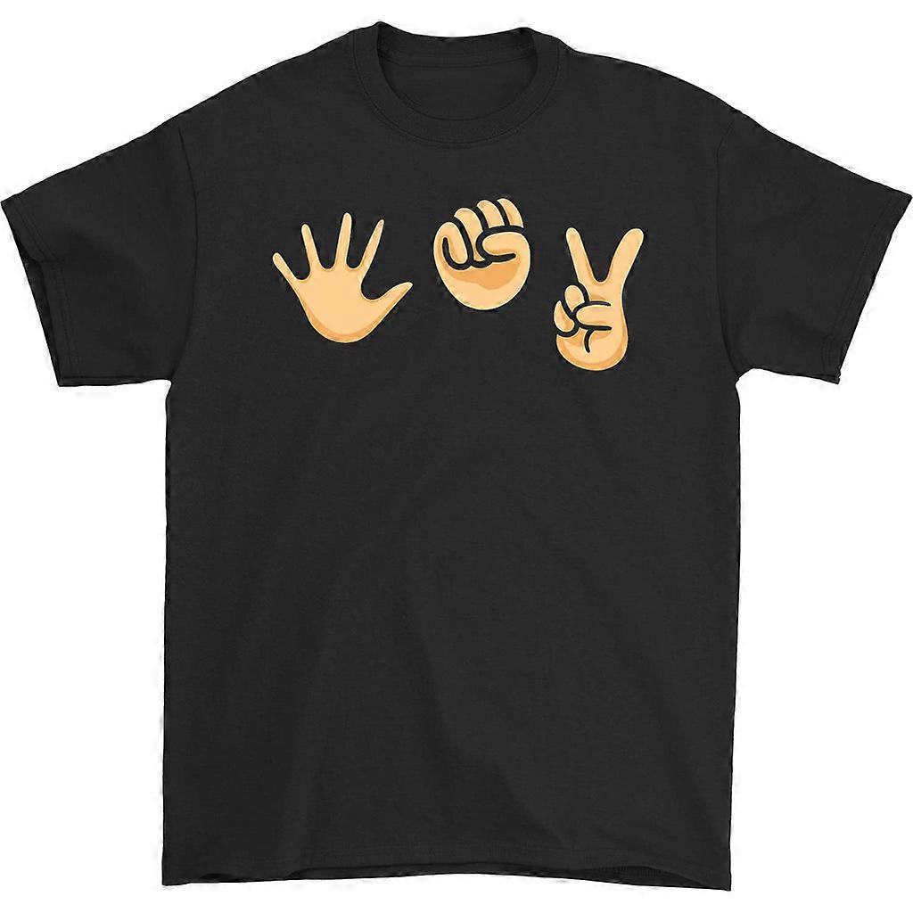 Cute Rock Paper Scissors Hand T-shirt