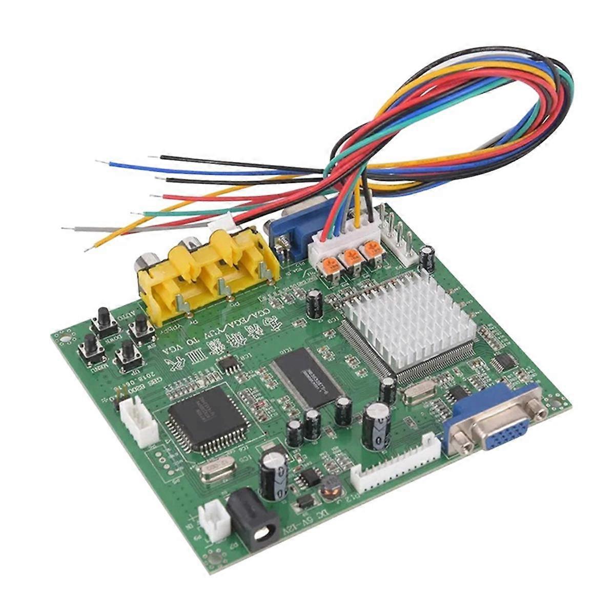 For RGB/CGA//YUV to VGA HD Video Converter Board HD9800/GBS8200 Multi-Function Convenience Module