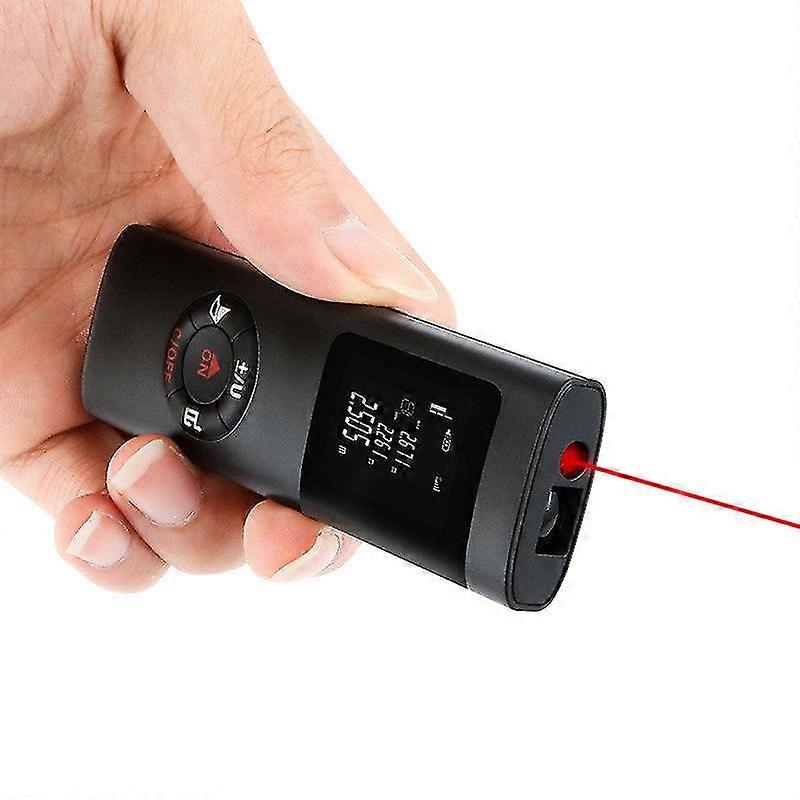 Range finder 40m ultra-mini usb charging pocket range finder high-accuracy distance meter test tools
