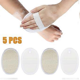 Eksfolierende Loofah Pads Natural Luffa Loofa Body Shower Sponge Scrubber Brush