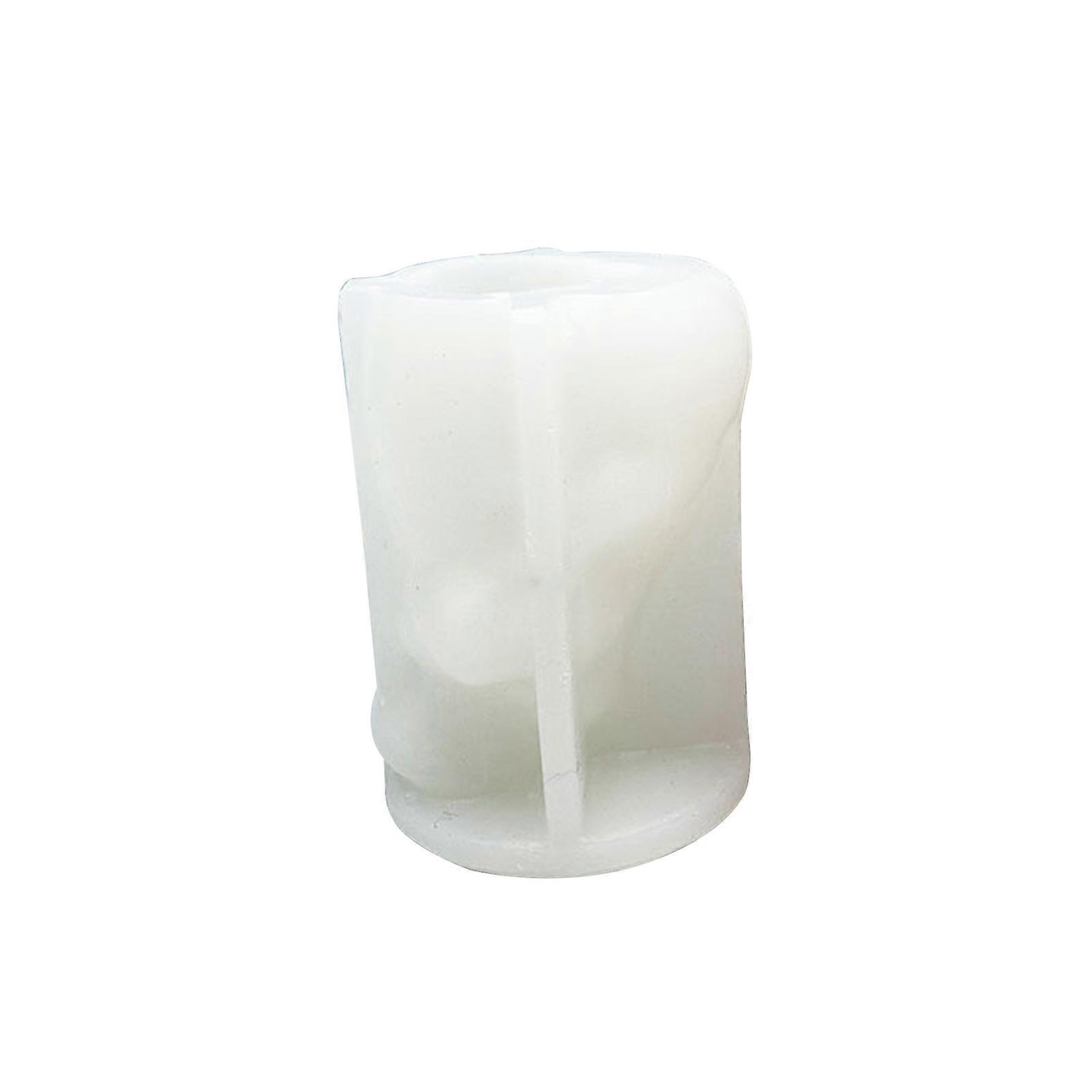 Gnome Shape Silicone Mold for DIY Candle Handmade Aromatherapy Christmas Ornament Tool Reusable Casting Mold for Aromatherapy Candle Epoxy Resin Soap