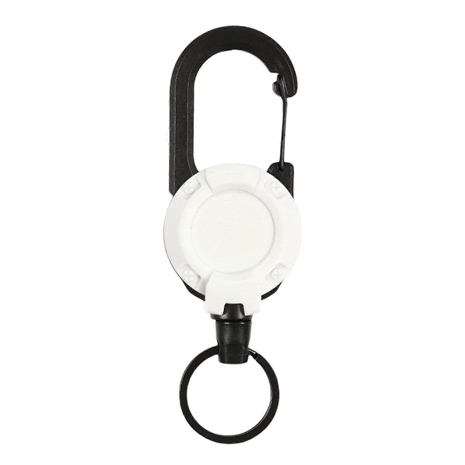 Backpack Key Chain Anti-theft Retractable Buckle Climbing Biking Belt Back Clip Automatic Expansion Buckle