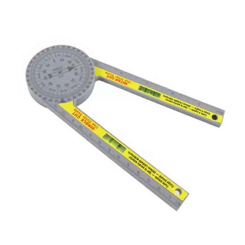 360 Horizontal Angle Ruler Multifunctional Woodworking Cutting Positioner with Scale