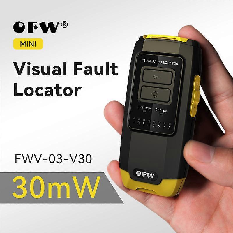 Mini Visual Fault Locator Optic Fiber Cable Tester FC/SC/ST Connector RJ45 Cable Test Optical Red Laser VFL