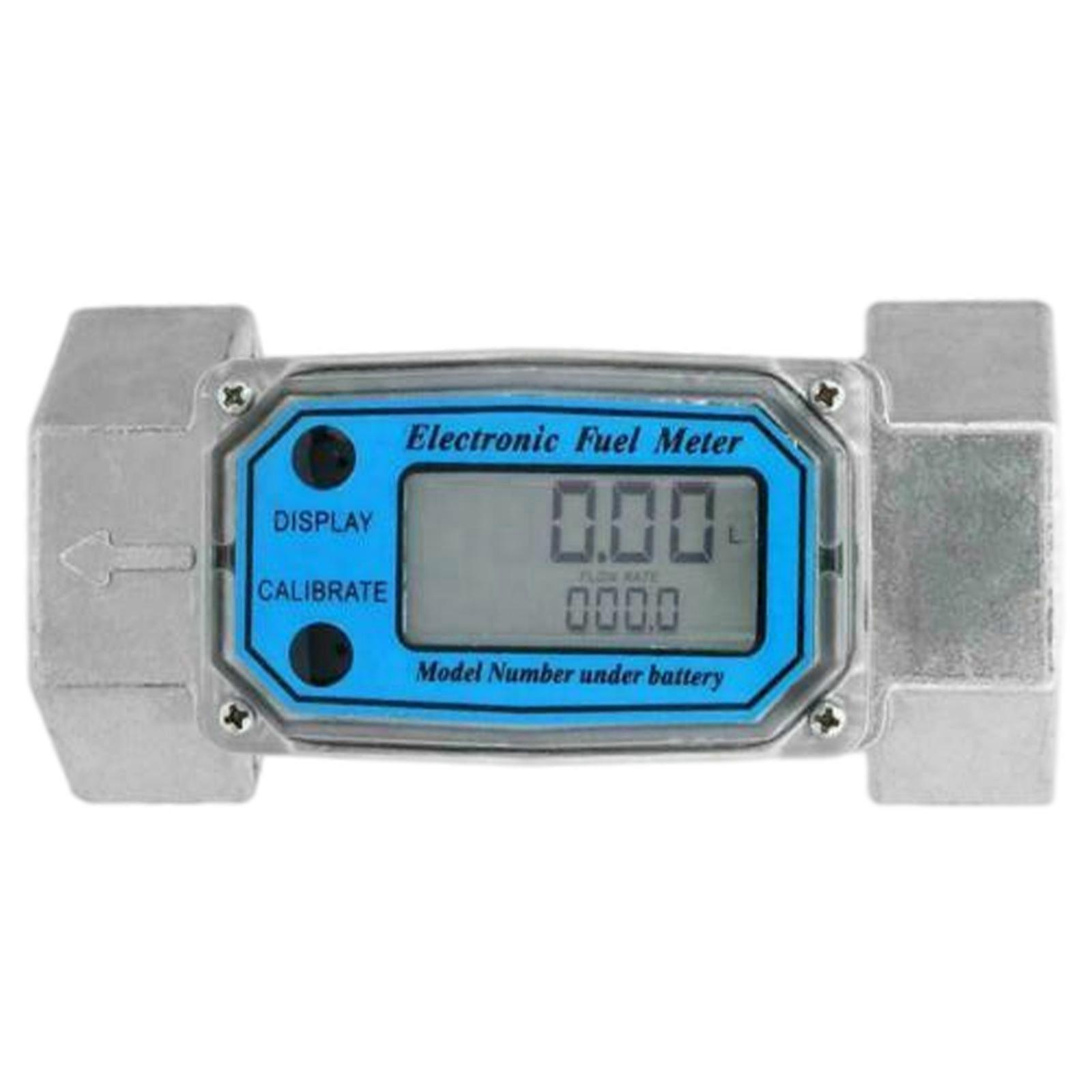 1 ίντσα στρόβιλος ψηφιακός μετρητής ροής καυσίμων νερού diesel οβάλ μετρητής ροής γραναζιών