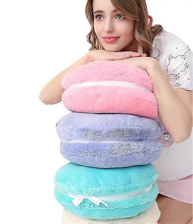 Macaron Pillow Plush Back Bolster Cushion
