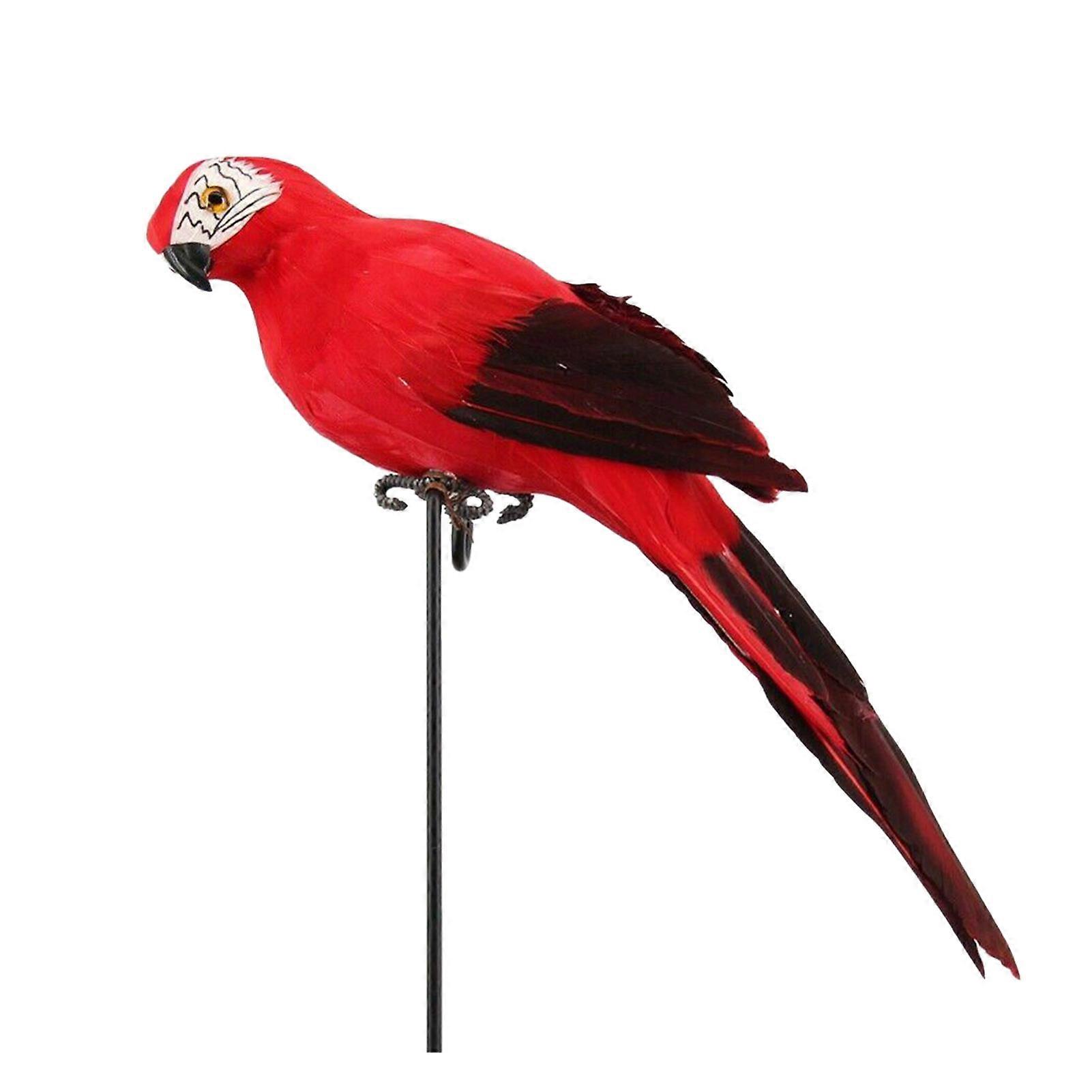 Simulation Parrot Decorations Being Made of High-quality Foam and Artificial Feathers for Patio Lawn Garden Decorations