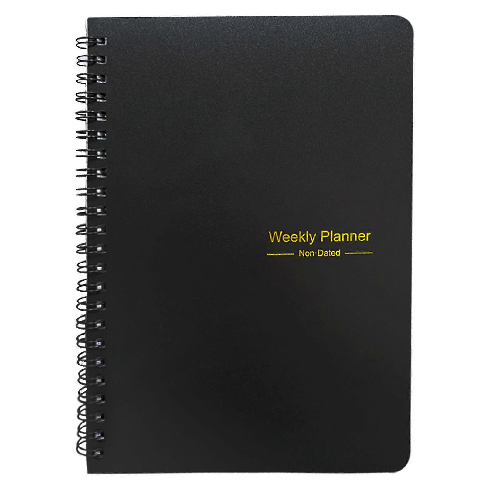 A5 Planner Exercise Book Stationery Thickened Paper Bookmark For Office School Supplie