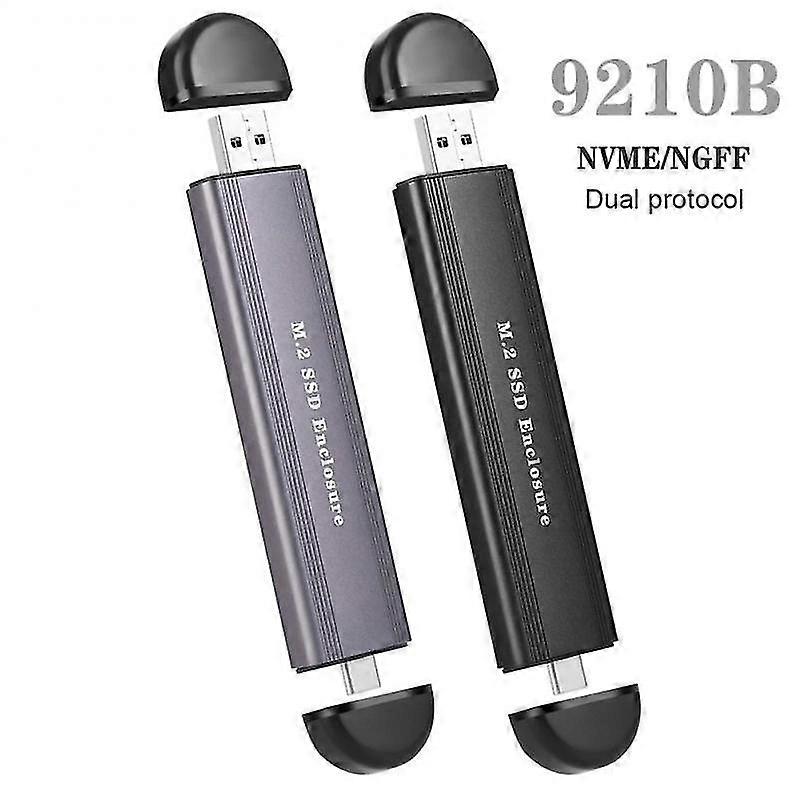 External Enclosure 2tb Dual Protocol Ssd -disk Cartrid Type-c 10gbps M.2 Nvme Ssd