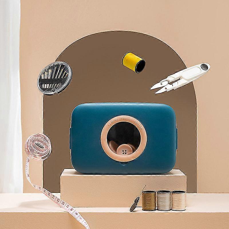 Portable Sewing Kit Hold Sewing Tool Set Or Sewing Box Double-layer Sewing Box