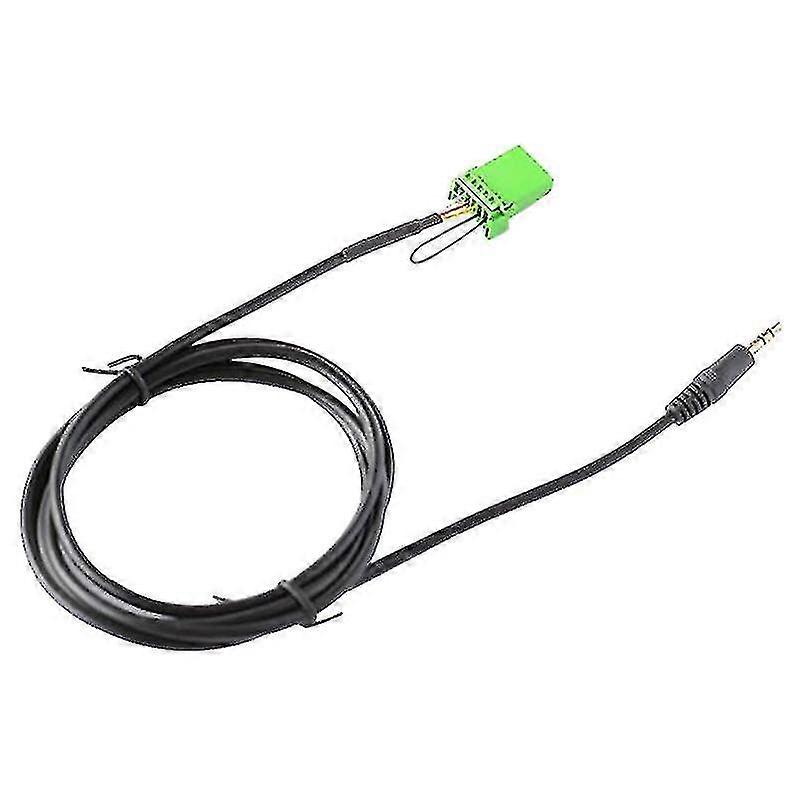6pin Green Connector Audio Cable Wire Compatible With Honda Jazz Fit 2002-2006