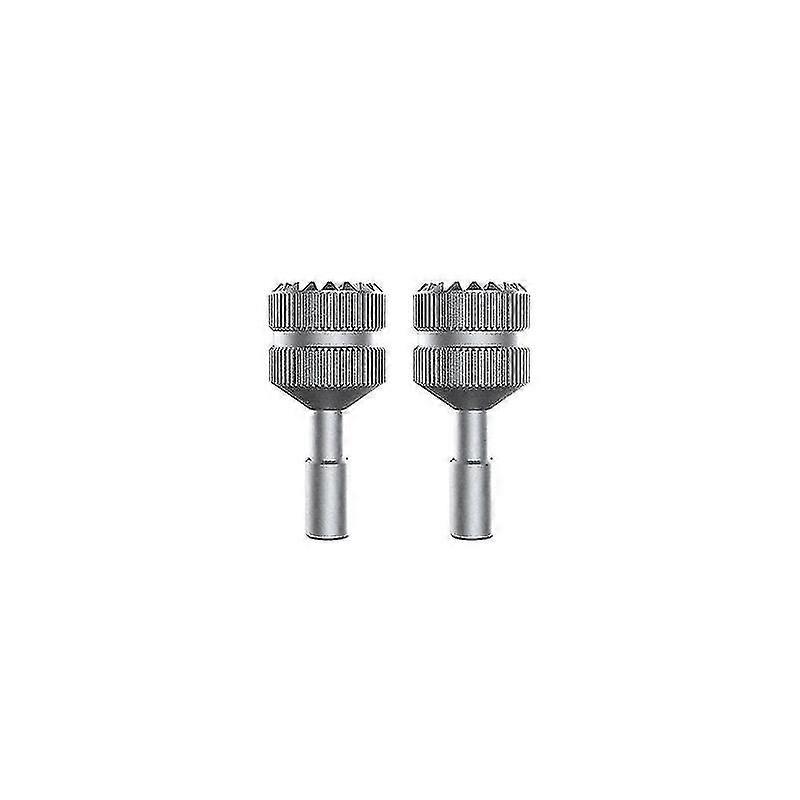 1 Pair Remote Control Thumb Stick For Dji Rc Mini3 Pro With Screen Remote Control Aluminum Alloy Joystick Titanium/red/gold