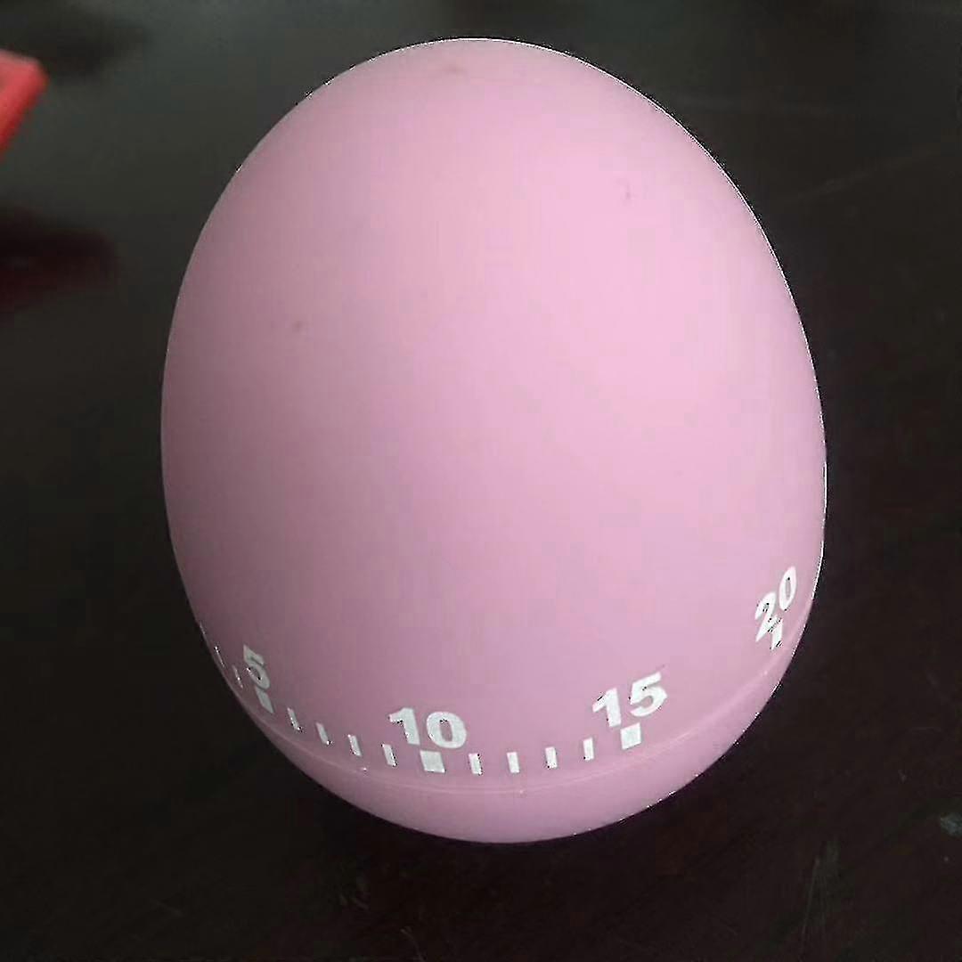 مؤقت مطبخ ميكانيكي، مؤقت طبخ كرتوني على شكل بيضة، لوازم طبخ لمدة 60 دقيقة، منبه عالي الصوت، تذكير