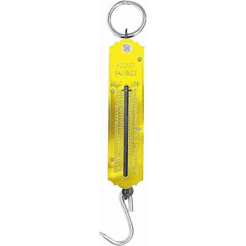 2pcs Pocket Spring Scale Up to 50 kggold