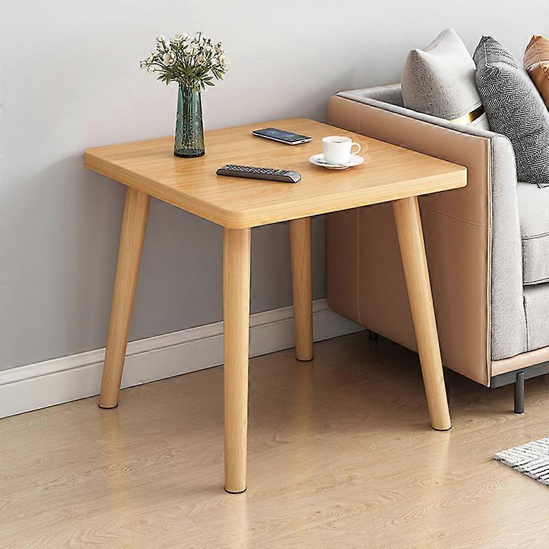 Small Square Table 40cm Light Walnut