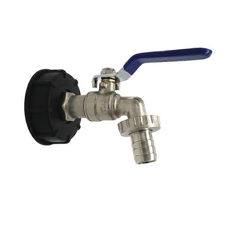 IBC Drain Tank Adapter S60x6 3/4'' Tap Valve IBC Tank Faucet Adapter Tank Adapter Water Tank Adapter Ball Valve