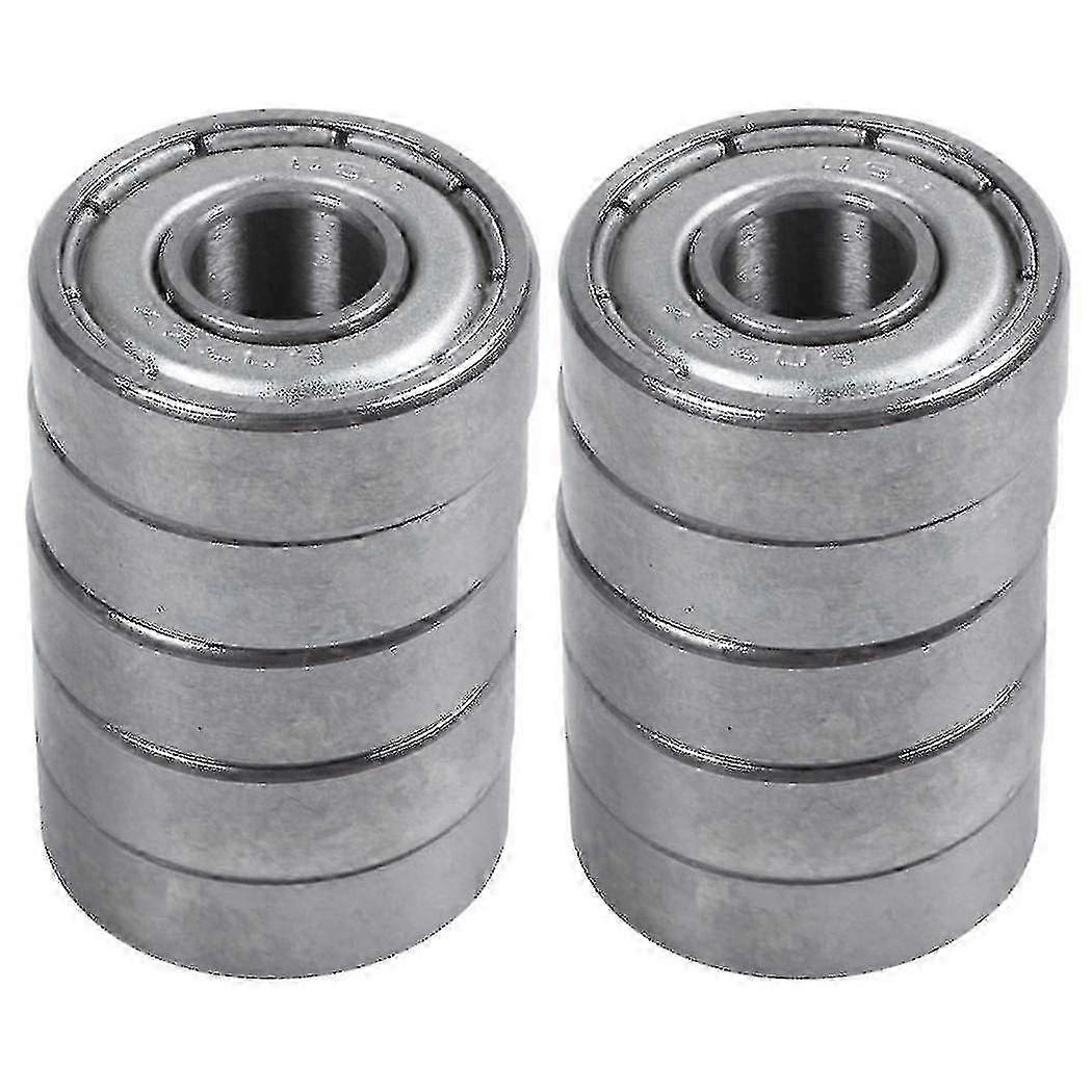 607z 7 X 19 X 6mm Dubbel Afgeschermde Diepe Groef Kogellagers 10 Stuks