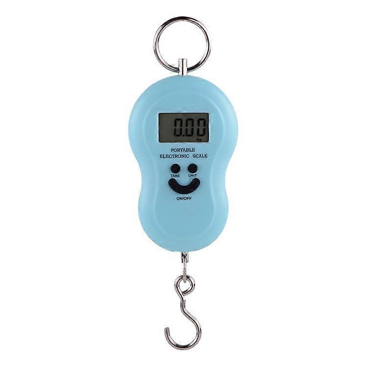 Hanging Electronic Portable Digital Scale,1pc-light blue