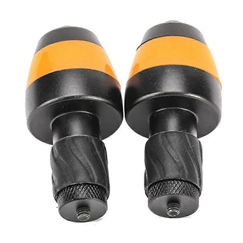2Pcs Bicycle Hand Grip End Plugs Turn Signal Light Waterproof Handlebar Lamp Bike Handlebar Lights