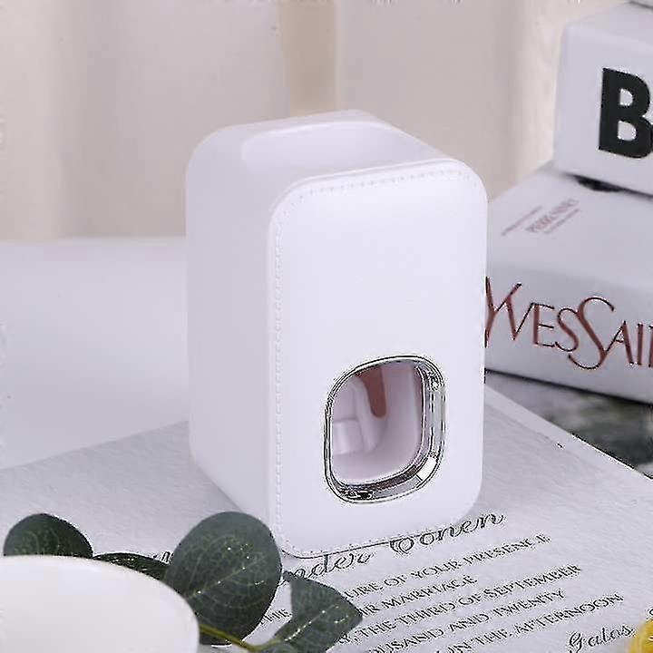 Toothpaste Dispenser, Automatic Dispenser (white)