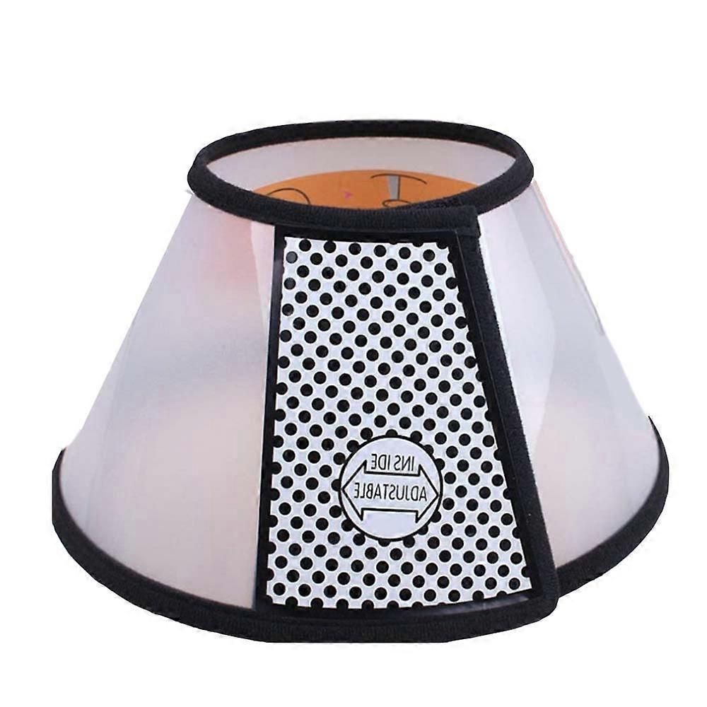 Adjustable Large Translucent Pet E-Collar for Dog  Cat