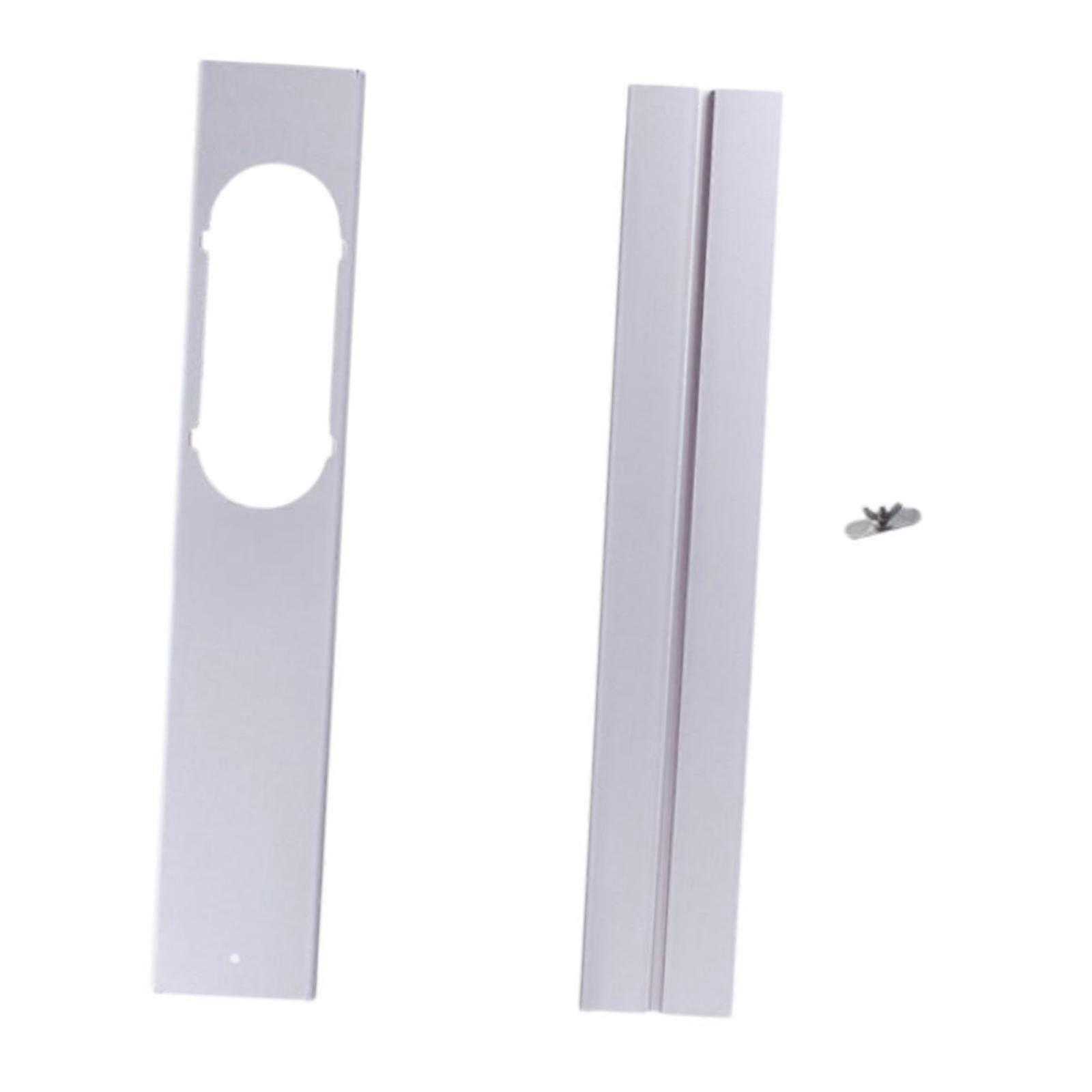 Air Conditioning Baffle with Screw Window Vent Kit for Indoor Ducting Fitment Pack of two