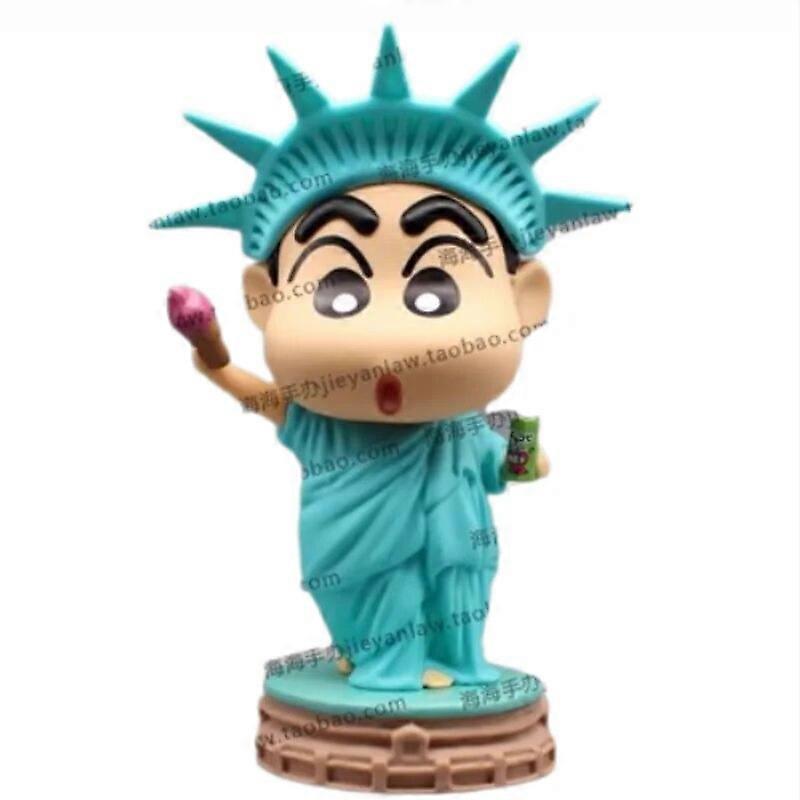 アニメ新34cmクレヨンしんちゃんコスプレ女神フィギュアアクションフィギュアコレクターズデコレーションGKスタチュー誕生日玩具