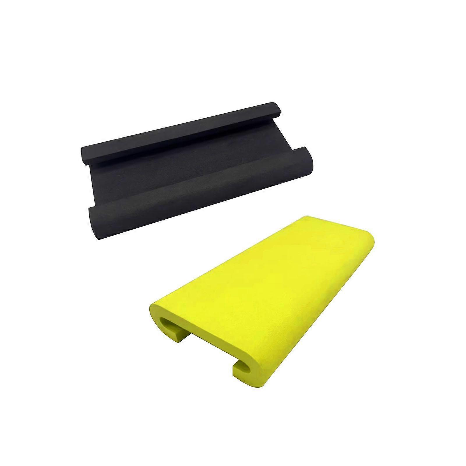 2Pcs Drachenboot Sitzpolster Drachenboot Zubehör Drachenboot Sitzkissen Gelb Schwarz