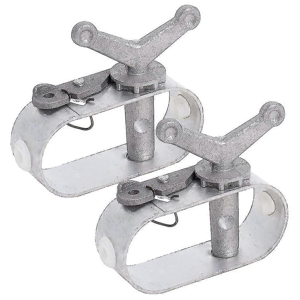 2 Piece Pool Cover Winch Compatible With Above Ground Pool Ovals