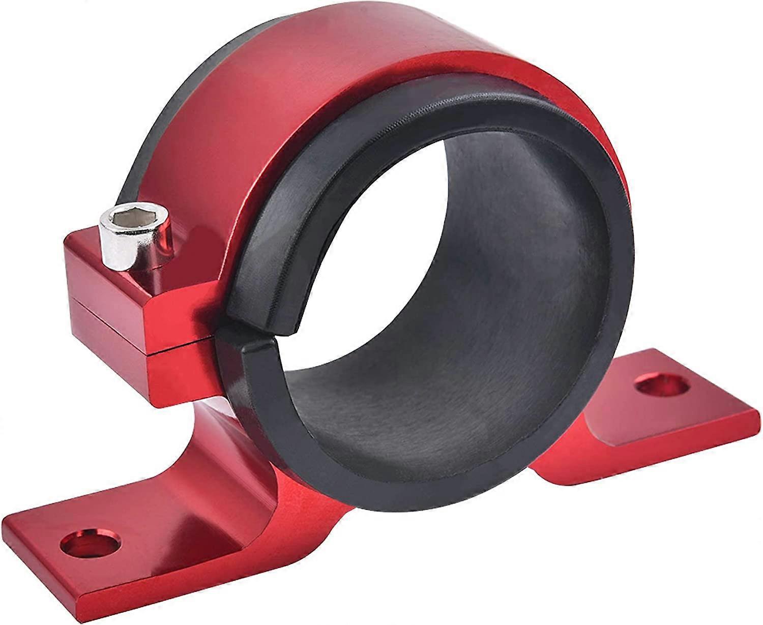 50mm Fuel Filter Mounting Bracket, Fuel Pump Clamp Holder Red