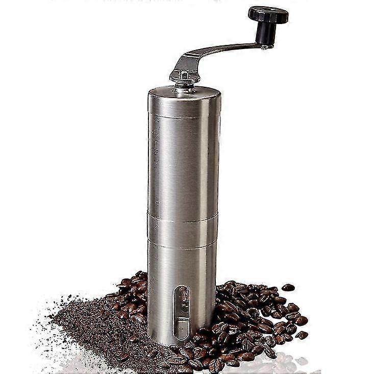 Manual Coffee Grinder Adjustable Settings Stainless Steel