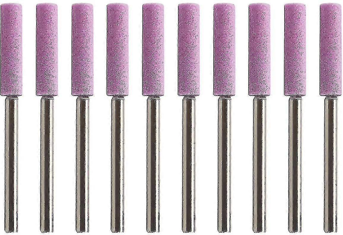 10pcs 3/8 Chainsaw Sharpener Compatible For Manicure Chainsaw Chain Polishing
