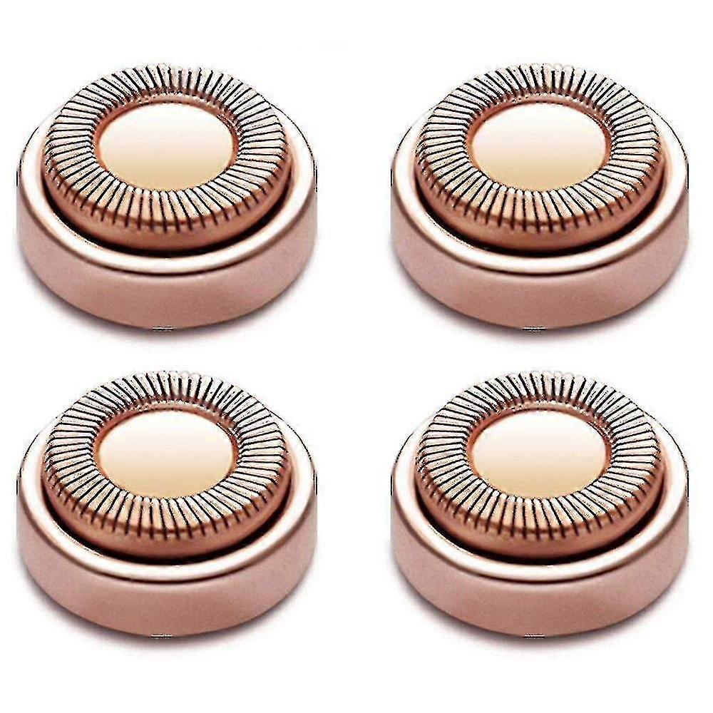 ansikts hårfjerner erstatte hoder, 18k rose gull, hårfjerner 5count