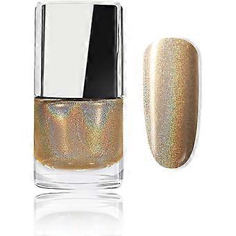 Holographic Nail Polish, Glitter Nail Polish With Mermaid Effect Silver Nail Polish, Long Lasting Nail Polish Polarising Glitter(7ml)