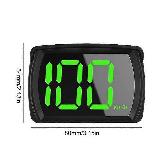 Smart GPS Speedometer  MPH HUD Digital Car Speedometer Big Font Head Up Display GPS MPH Detector for Auto Car Accessories