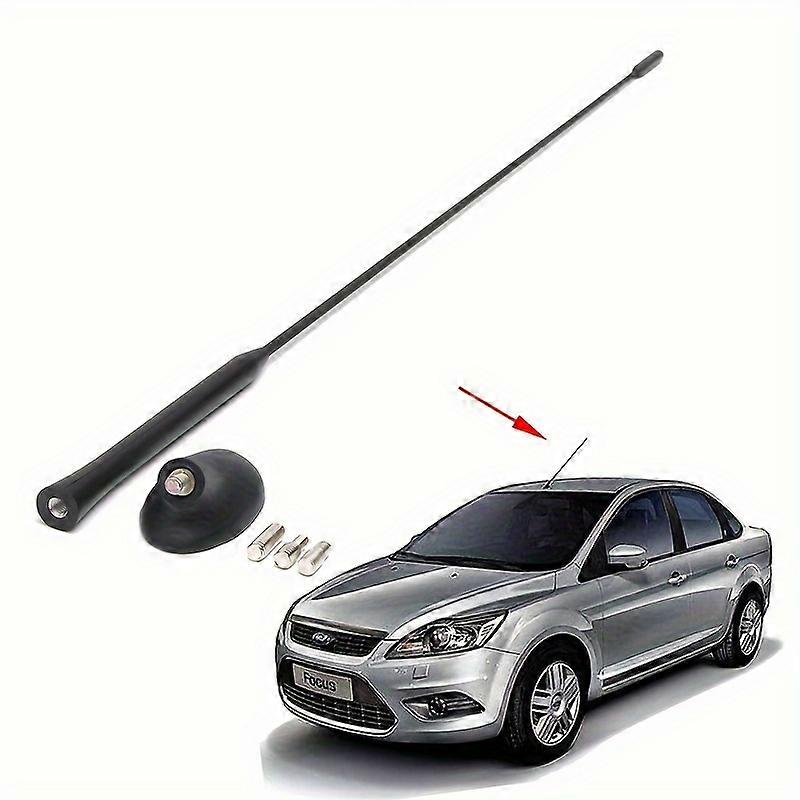 Antenna + Antenna Base For Ford For Focus 2000-2007 Black