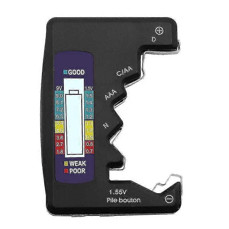 Universal Battery Tester Digital Battery Checker Battery Capacity Level Detector