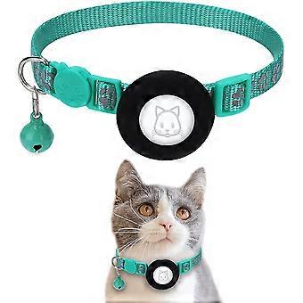 Katzenhalsband kompatibel mit Air Tag, reflektierendes Kätzchen Halsband Breakaway Air Tag Katzenhalsband