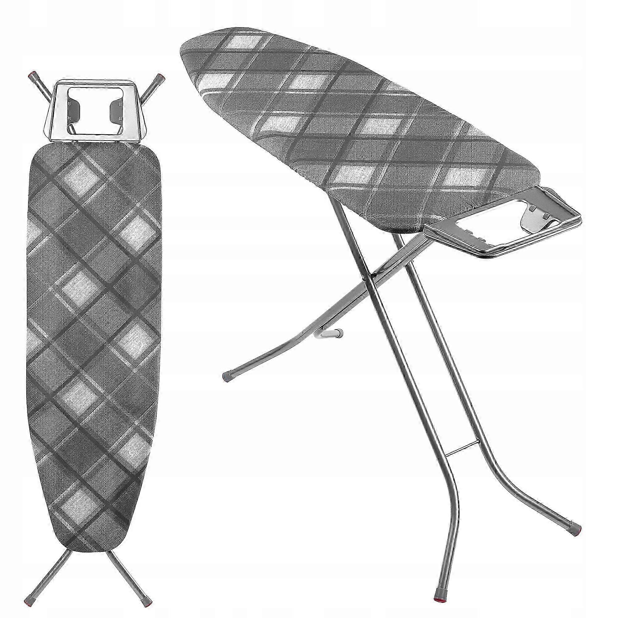 KADAX Tabla de planchar de 120x38cm de ancho plegable con soporte de hierro sólido