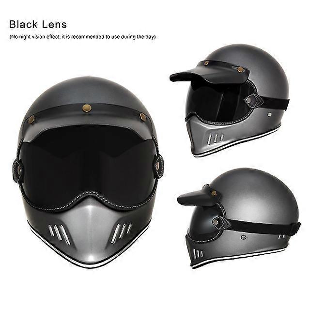 Fit For Retro SHOEI EX Zero MOTO3 BULL Helmets Goggles Motorcycle Helmet Bubble Visor Lens Motorcycle Helmet Accessories