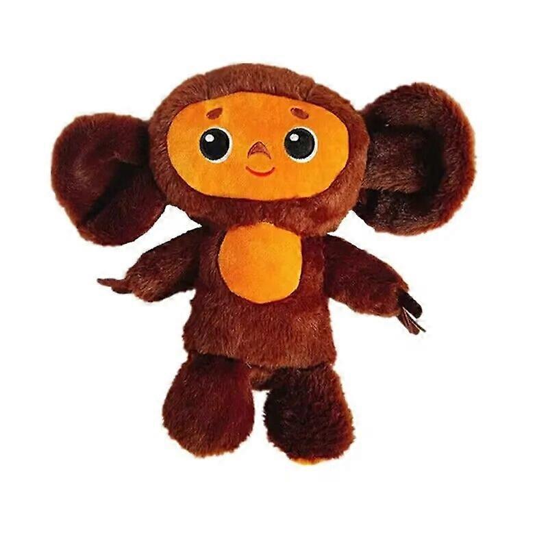 Lovely Plush Cheburashka Toy Big Eyes Monkey Stuffed Soft Russia Anime Monkey Appease Doll Toys For Kids Girls Birthday Gift