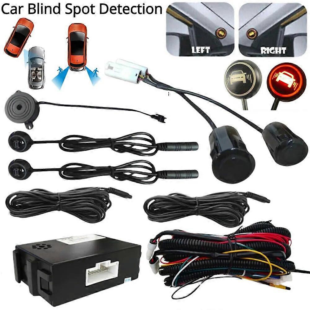 Auto Totwinkel-Erkennungssystem BSD Warnleuchte Überwachung Assist Spurwechsel-Kit Ultraschallsensor Radar Warnmonitor
