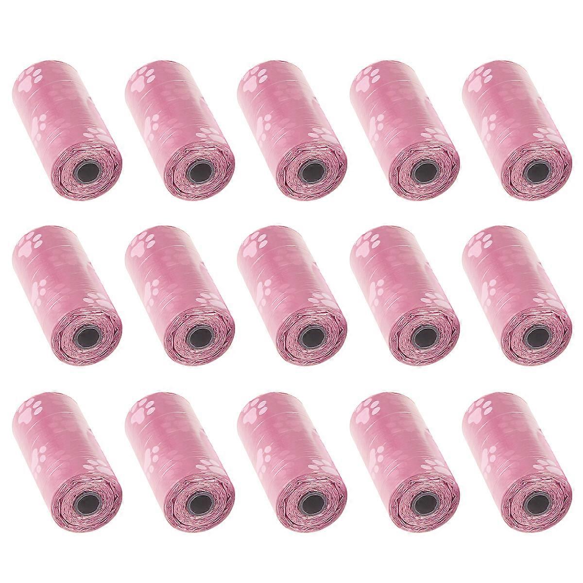 Skraldespand Udendørs Pet Claw Trykte poser Engangs baby pusletaske Rip-resistente Poop Poser til kæledyr Affaldsposer til kæledyr