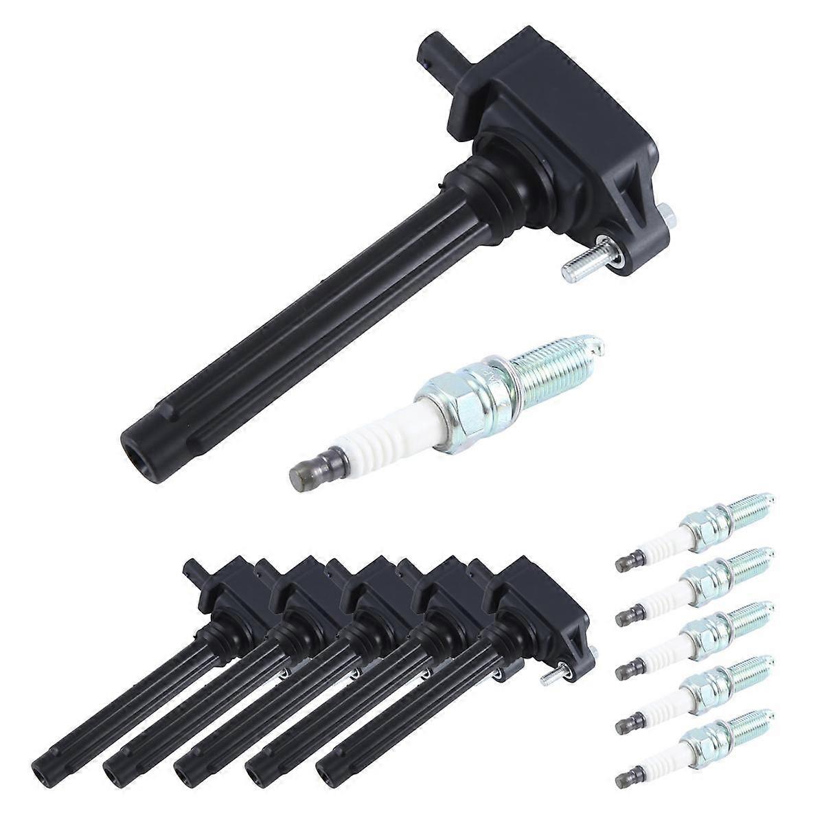 6Pack UF648 Performance Ignition Coil&Spark Plug 5149168AH SILZKR7B11 para Ram 3.6L