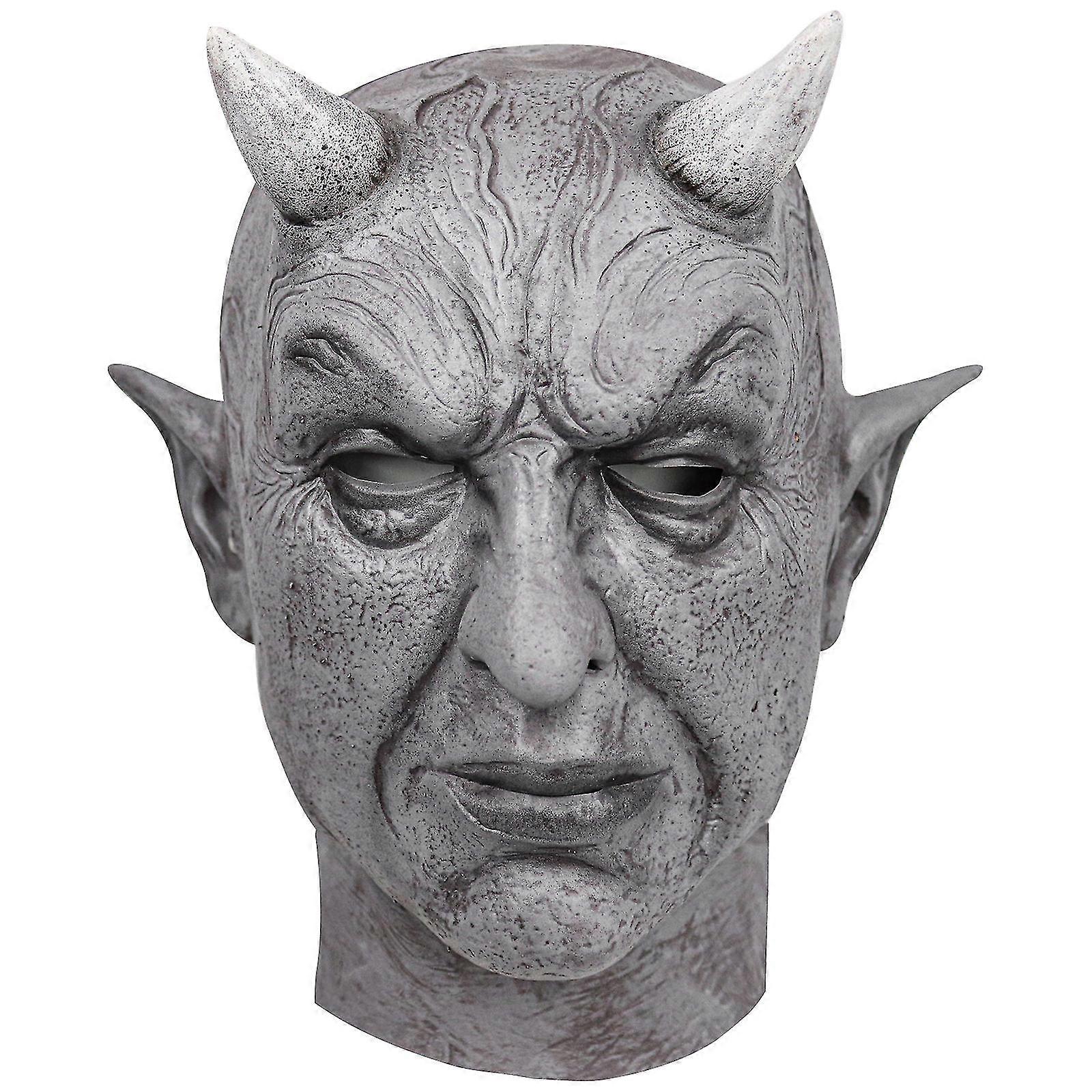 Mephistopheles Naamio Kauhu Demon Horn Mask Masquerade